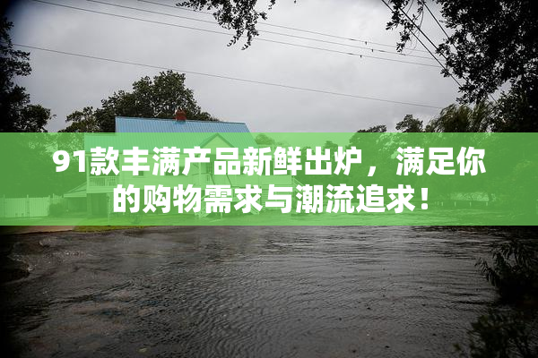 91款丰满产品新鲜出炉，满足你的购物需求与潮流追求！