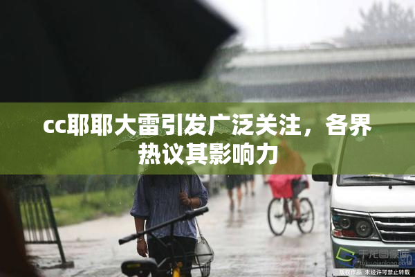 cc耶耶大雷引发广泛关注，各界热议其影响力