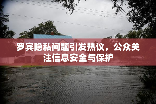 罗宾隐私问题引发热议，公众关注信息安全与保护