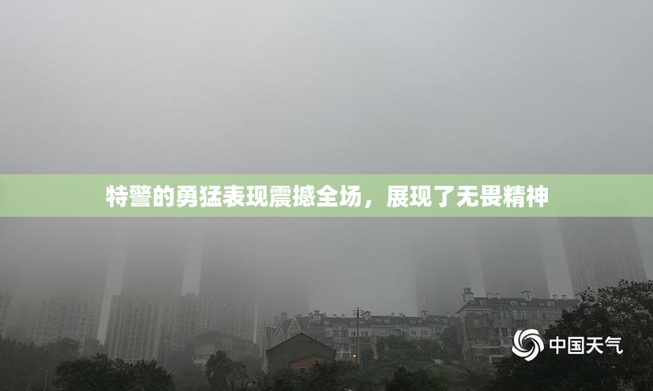 特警的勇猛表现震撼全场，展现了无畏精神