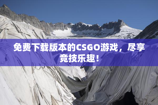 免费下载版本的CSGO游戏，尽享竞技乐趣！