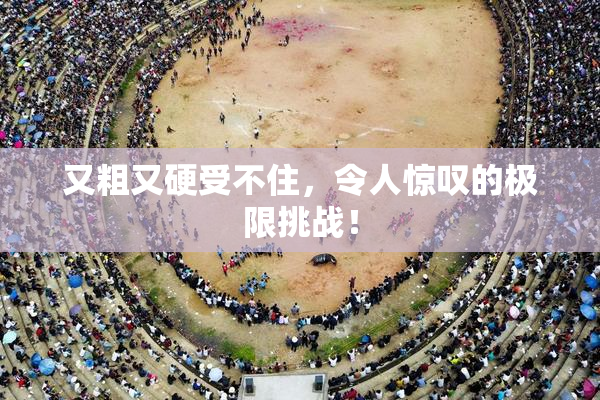 又粗又硬受不住，令人惊叹的极限挑战！