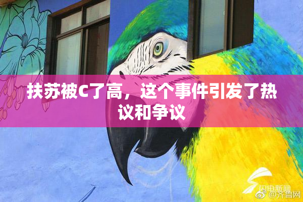 扶苏被C了高，这个事件引发了热议和争议