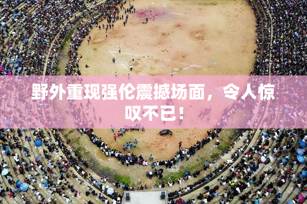 野外重现强伦震撼场面，令人惊叹不已！