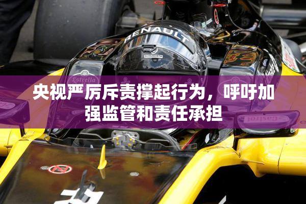 央视严厉斥责撑起行为，呼吁加强监管和责任承担