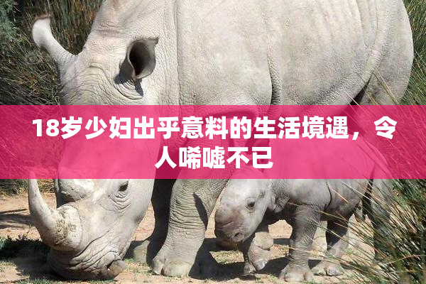 18岁少妇出乎意料的生活境遇，令人唏嘘不已