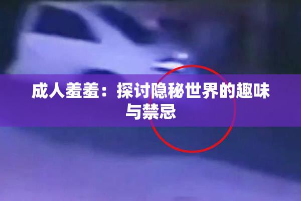 成人羞羞：探讨隐秘世界的趣味与禁忌