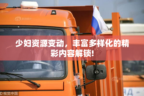 少妇资源变动，丰富多样化的精彩内容解锁!