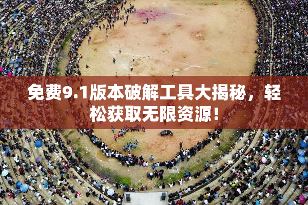 免费9.1版本破解工具大揭秘，轻松获取无限资源！