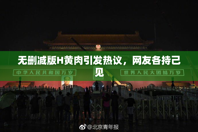 无删减版H黄肉引发热议，网友各持己见