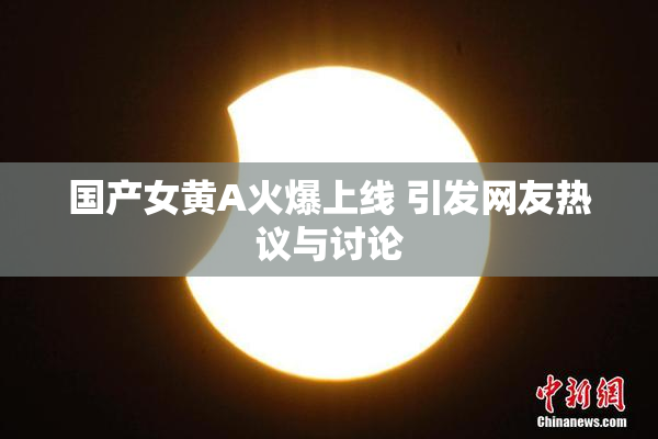 国产女黄A火爆上线 引发网友热议与讨论