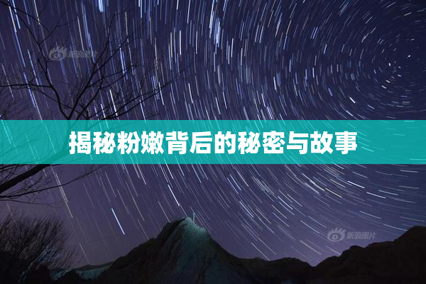 揭秘粉嫩背后的秘密与故事