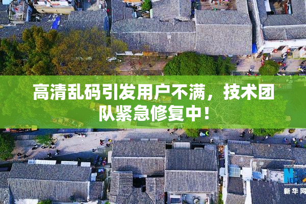 高清乱码引发用户不满，技术团队紧急修复中！