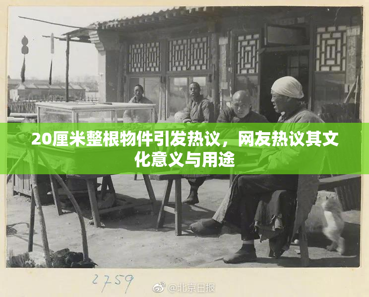 20厘米整根物件引发热议，网友热议其文化意义与用途