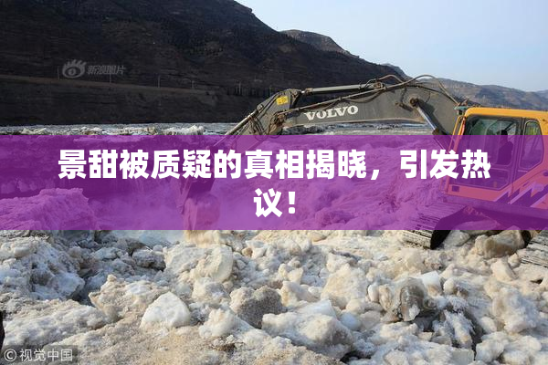 景甜被质疑的真相揭晓，引发热议！