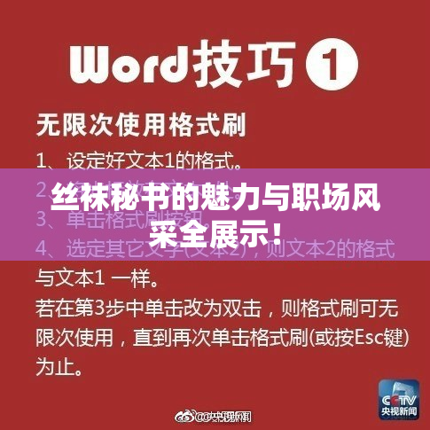 丝袜秘书的魅力与职场风采全展示！