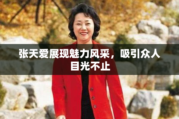 张天爱展现魅力风采，吸引众人目光不止