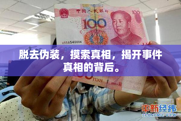 脱去伪装，摸索真相，揭开事件真相的背后。