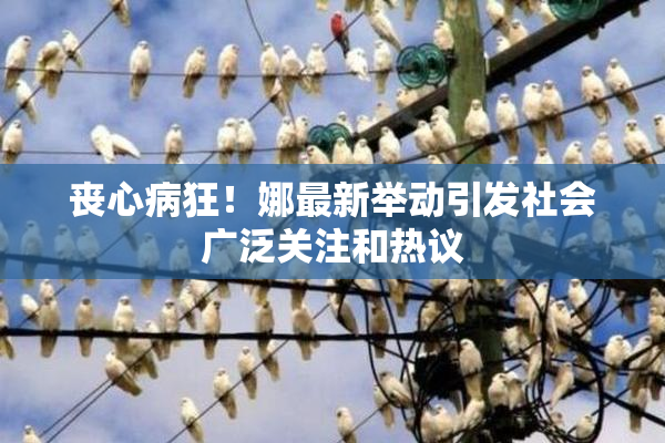 丧心病狂！娜最新举动引发社会广泛关注和热议