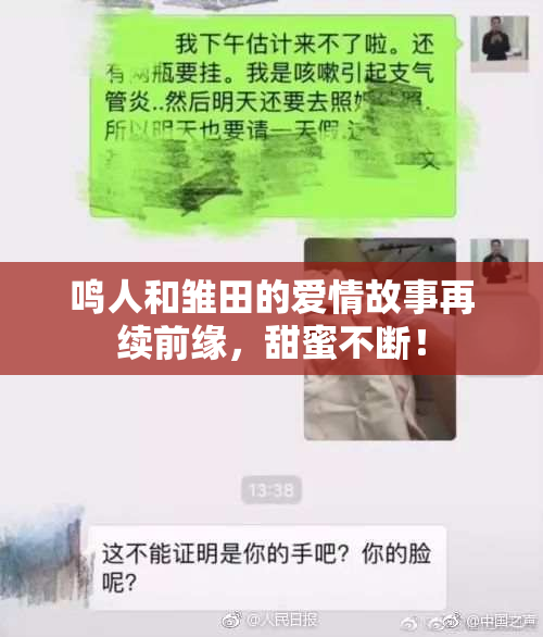 鸣人和雏田的爱情故事再续前缘，甜蜜不断！