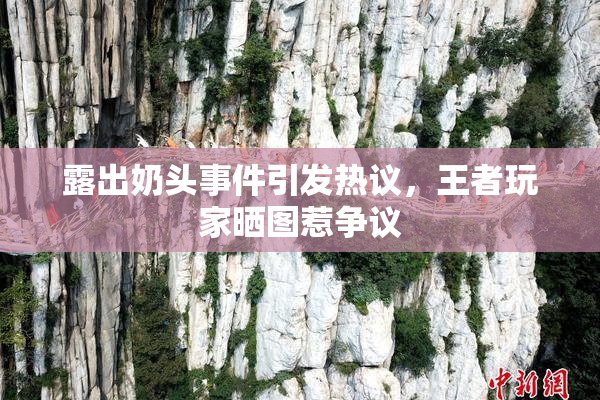 露出奶头事件引发热议，王者玩家晒图惹争议