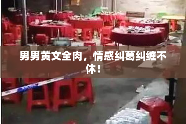 男男黄文全肉，情感纠葛纠缠不休！