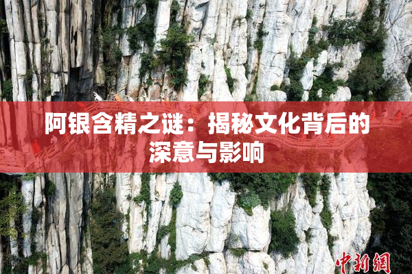 阿银含精之谜：揭秘文化背后的深意与影响