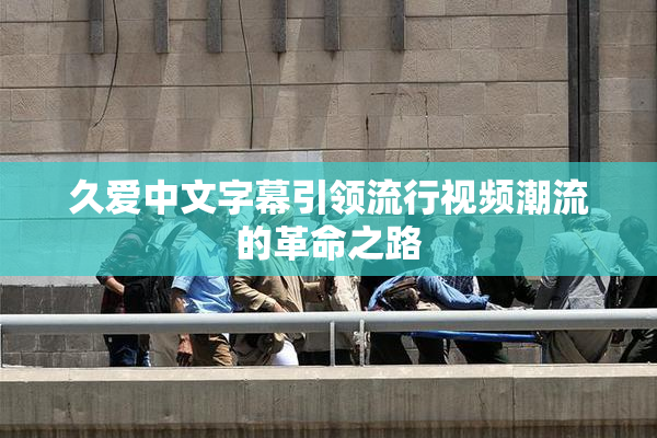 久爱中文字幕引领流行视频潮流的革命之路