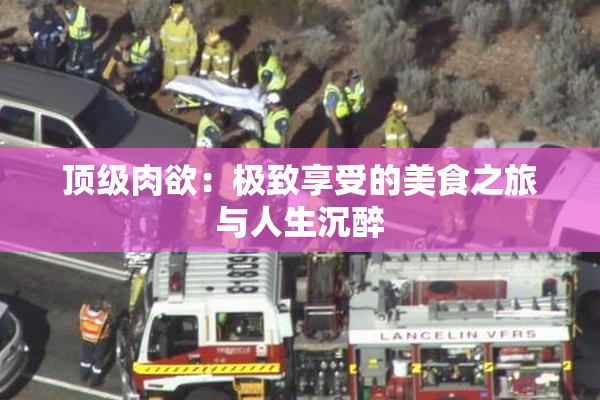 顶级肉欲：极致享受的美食之旅与人生沉醉