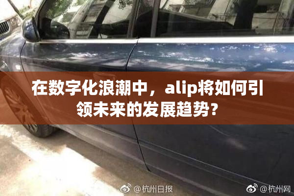在数字化浪潮中，alip将如何引领未来的发展趋势？