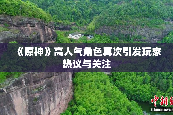 《原神》高人气角色再次引发玩家热议与关注