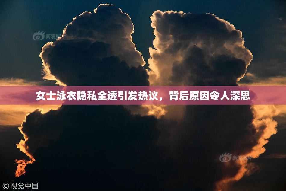 女士泳衣隐私全透引发热议，背后原因令人深思