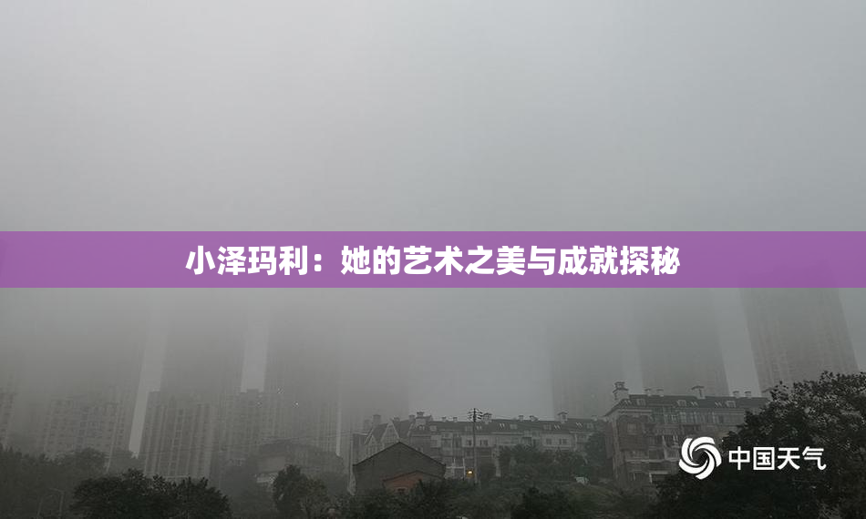 小泽玛利：她的艺术之美与成就探秘