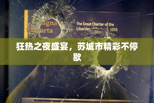 狂热之夜盛宴，苏城市精彩不停歇