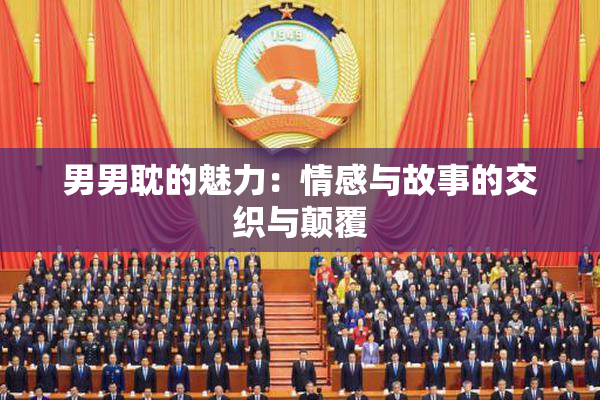 男男耽的魅力：情感与故事的交织与颠覆
