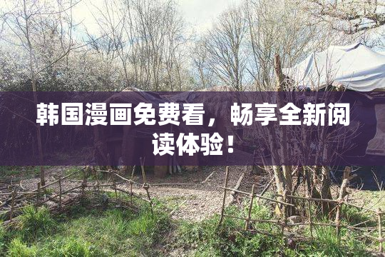 韩国漫画免费看，畅享全新阅读体验！