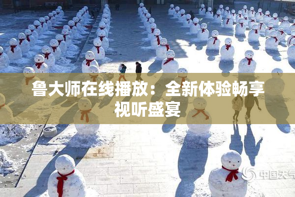 鲁大师在线播放：全新体验畅享视听盛宴