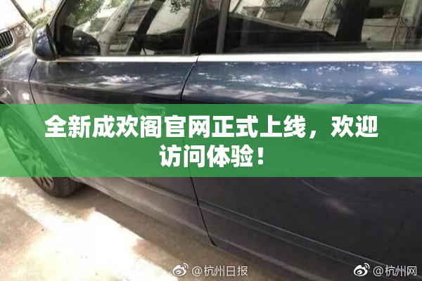 全新成欢阁官网正式上线，欢迎访问体验！
