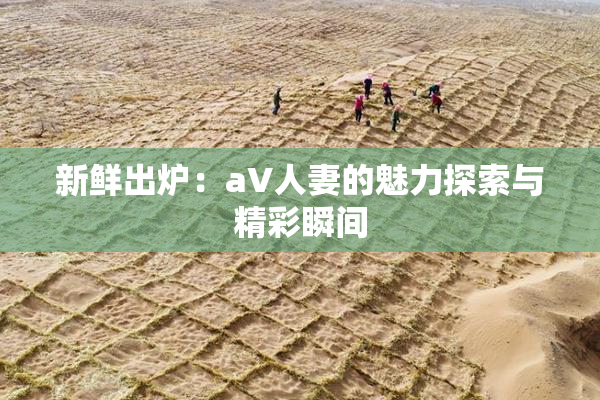 新鲜出炉：aV人妻的魅力探索与精彩瞬间