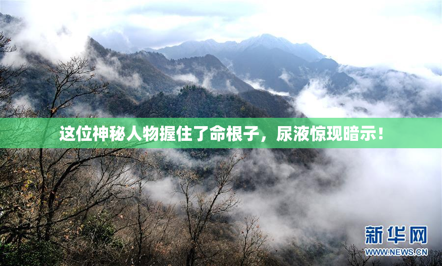 这位神秘人物握住了命根子，尿液惊现暗示！