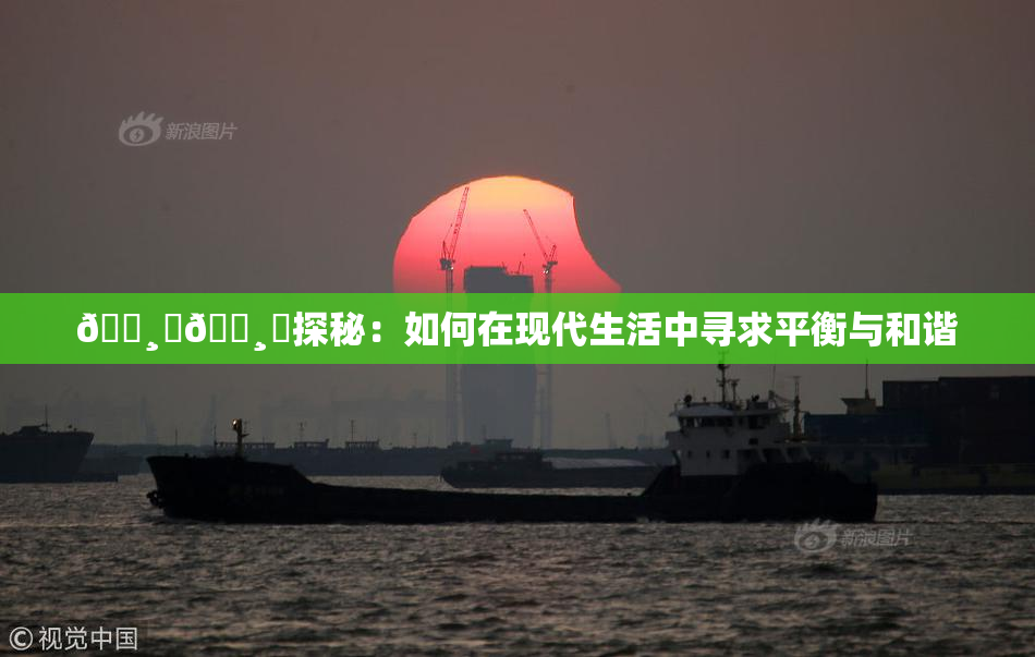 🌸‌🌸‌探秘：如何在现代生活中寻求平衡与和谐