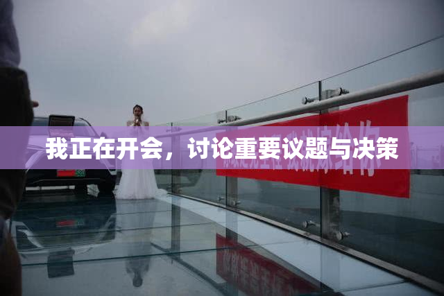 我正在开会，讨论重要议题与决策