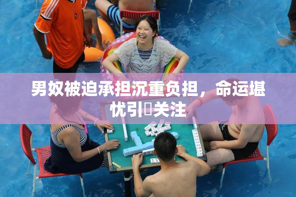 男奴被迫承担沉重负担，命运堪忧引発关注