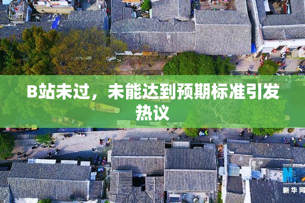 B站未过，未能达到预期标准引发热议