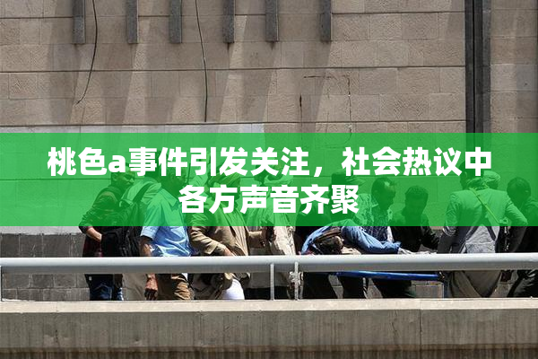 桃色a事件引发关注，社会热议中各方声音齐聚