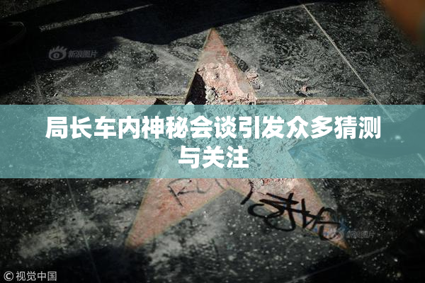 局长车内神秘会谈引发众多猜测与关注
