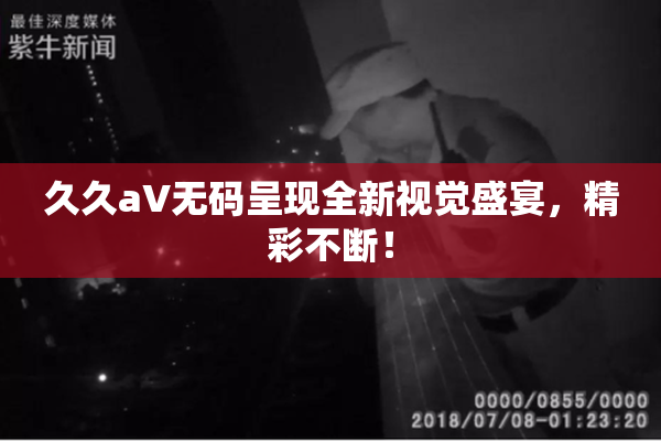 久久aV无码呈现全新视觉盛宴，精彩不断！
