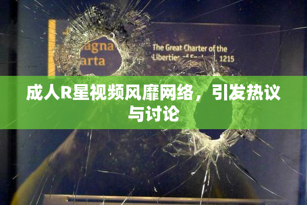 成人R星视频风靡网络，引发热议与讨论