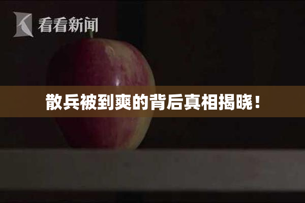散兵被到爽的背后真相揭晓！
