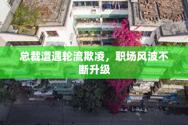 总裁遭遇轮流欺凌，职场风波不断升级